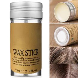 Sticks Hair Wax Stick for Wig Wax Stick Hair Gel Cream Hair Frizz Fixed Fluffy Children Men and Women Styling 75G Hair Wax Stick