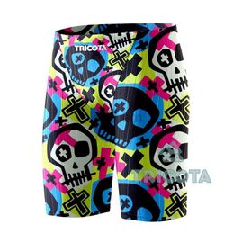 Men's Swimwear Summer Swimming Trunks Men Professional Tight Jammer Swimwear Outdoor Beach Printed Solid Durable Training Surfing Swim Shorts d240424