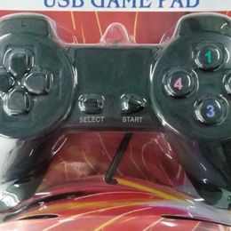 Game Controllers Joysticks USB 2.0 Gamepad Gaming Joystick Wired Game Controller For Laptop Computer PC d240424