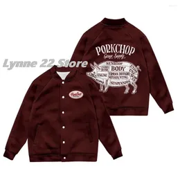 Men's Jackets Motorcycle Jacket Japanese Pork Chop Garage Clothing Men's/women's Street Cool