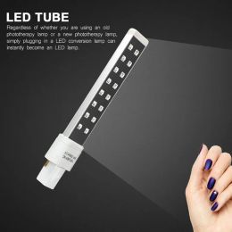 Kits Lamp For Nails UV LED 16 LEDS 9W 395nm Ultraviolet Nail Ice Lamp Bulbs For Replaced Curing Nail Art Dryer Bulbs Replacement Tube