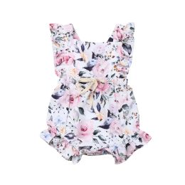 One-Pieces Citgeett Summer Newborn Infant Baby Girls Bodysuit Clothes Outfit Summer Jumpsuit Cute Playsuit