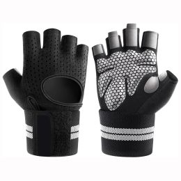 Gloves Weight Lifting Gloves Men And Women Workout Gloves With Wrist Wraps Support For Gym Training Full Palm Protection For Fitness