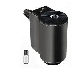 Smart Car Air Freshener Portable Black Plastic With 1Pcs Empty Bottle (No Essential Oil)