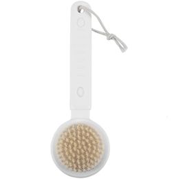 Telescopic Long Handle Bath Shower Brush Scrubber Soft Bristle Skin Body Massage Scrubber Back Rubbing Bathroom Accessories 240418