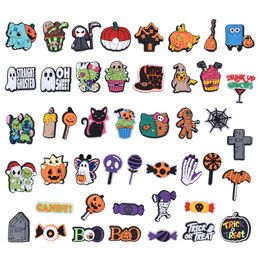 halloween witch skull killer Anime charms wholesale childhood memories funny gift cartoon charms shoe accessories pvc decoration buckle soft rubber clog charms