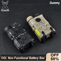 Lights Nylon Plastic OGL NonFunctional Battery Box Dummy Toy For Tactical Airsoft 20mm Rail Equipments Weapon Gun Cosplay Accsesories