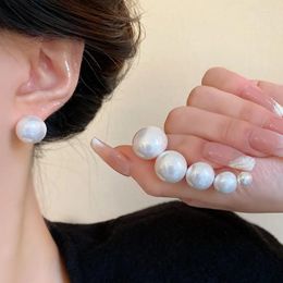 Stud Earrings AFP Sterling Sliver Cultured Pearl Earring For Women Jewelry DIY Style 3pcs