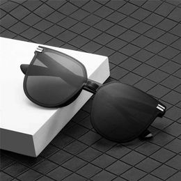 New sunglasses for women fashionable sunglasses for men trendy glasses for men internet celebrity driving big face slimming driving