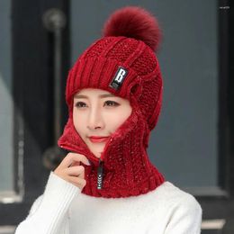 Berets Knitted Hat High Elastic Cap Fadeless Without Brim