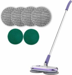 GOBOT Electric Mop for Floor Cleaning Upgraded Version Hardwood / Tile Marble Laminate Cordless Spin 240418