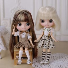 Dolls ICY DBS Middie Blyth doll 1/8 BJD joint body white skin cute set doll 20cm doll DIY toys girls gifts SD