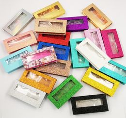 Magnetic Lashes Box with eyelash tray 3D Mink Eyelashes Boxes 25mm False Eyelashes Packaging Case Empty Eyelash Box Cosmetic Tools8507077
