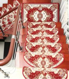 13Pieces Carpet Sets Slip Resistance Tread Mats Rugs Step 24X74cm Fit For 25cm Width Stair Y2004176888116