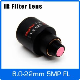 Philtres 5Megapixel Varifocal Lens With IR Philtre 622mm M12 Mount 1/2.5 inch Manual Focus and Zoom For Action Camera Long Distance View