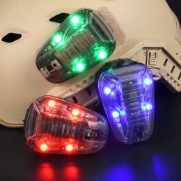Lights Tactical FAST Helmets Lights Waterproof Ladybird Lamp Signal Flash Light IR Strobe Outdoors Survival Safety Helmet Flashlight