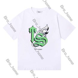 2024 Trapstar T Shirt Tshirt Tee Designers T Shirt Summer Loose Cotton Tshirts Fashion Man Casual Trapstar Short Luxurys Clothing Street Short Sleeve Size S-xxl 287