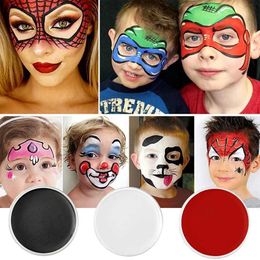 C3V6 Body Paint 10g/30g Professional Face Paint Body Paint Water Based Face Painting Makeup Safe for Kids and Adults Split Single Color d240424