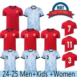 24 25 Portuguesa portugal soccer jerseys RUBEN RONALDO Portugieser 2024European Cup Portugal football shirt boys suit World Cup team Portugal home and away tops