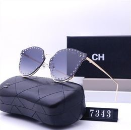 Designer Fashion for Couple Women D designer Sun occhiali da sole Drive Summer Polize Chanells occhiali da sole Eyewear 2021 S UN Ummer Unglasses