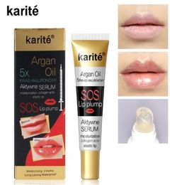 Karite Lip Gloss Instant Volumising Plumper Collagen Plumping Moisturizer Lipgloss Extreme Volume Essence Lips Serum Argan Oil8540477