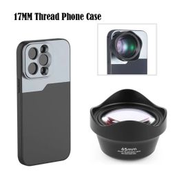 Philtres 17MM Thread Phone Case for Iphone 15 Pro Max Plus ,2X Macro Lens Kit 65mm Lens No Distortion Phone Lenses for IPhone 15 Pro Max