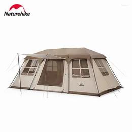 Tents And Shelters Naturehike Village 17 Luxury Camping Tent 6-8 Person Large Space Automatic Portable Waterproof Outdoor Picnic Quick Build