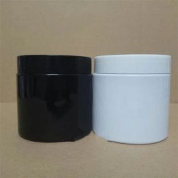 Device 10/30/50pcs 200ml 250ml 300ml Black/white Cosmetic Face Cream Bottles Lip Balm Sample Container Jar Pot Makeup Store Vials