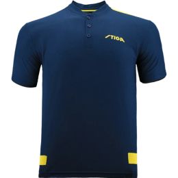T-Shirts Genuine Stiga Table Tennis T Shirt Table Tennis Champion Shirt Fast Dry Sports Short Sleeve Shirt For Men Women