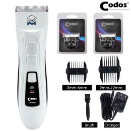 Clippers Professional Codos CP9200 Pet Trimmer Rechargeable Dog Hair Clipper Electric Dog Grooming Haircut For Dogs Cat Shaver Machine