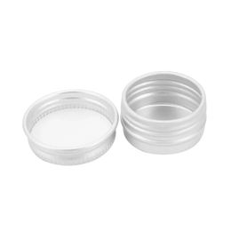 1PC 5g 10g 15g 30g 50g 100g Aluminium Tin Jars Metal Empty Storage Box Small Cosmetic Face Eye Cream Lip Balm Packaging
