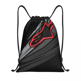 Storage Bags Custom Motocross Enduro Cross Drawstring Bag For Training Yoga Backpacks Women Men Sports Gym Sackpack