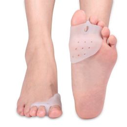 Treatment 2Pcs Gel Foot Care Tool Bunion Corrector Bone Big Toe Protector Hallux Valgus Straightener Toe Spreader Pedicure Corrector Hallu