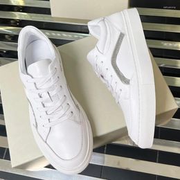 Casual Shoes BC Pure Hand-beaded High Quality Leather Lace-up Women Fashion Light And Easy To Wear Sports