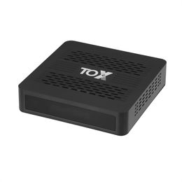 TOX4 Smart TV box Rockchip RK3528 Android 13 os4GB 32GB BT5.0 AV1 1000M LAN 2.4G 5.8G Dual Wifi 4K Multimedia Player Set Top Box