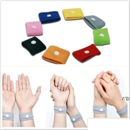 Anti Nausea Wrist Party Favour Support Sports Cuffs Safety Wristbands Carsickness Seasick Motion Sickness Sick Bands Rre12639 Drop De Dh2qt bands