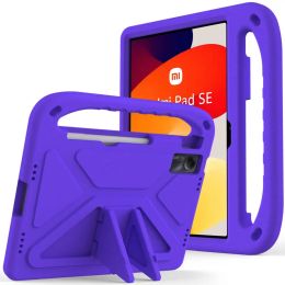 Case EVA Case For Xiaomi Redmi Pad SE Xiaomi Pad 6 6Pro Shockproof Kids Full Body Cover for Pad 5 5Pro Kickstand Shell With Handle