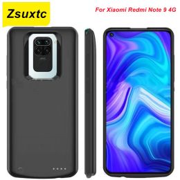 Cases 6800Mah Battery Charger Case For Xiaomi Redmi Note 9 4G Power Case Redmi Note9 Power Bank Cover For Redmi Note 9 Battery Case