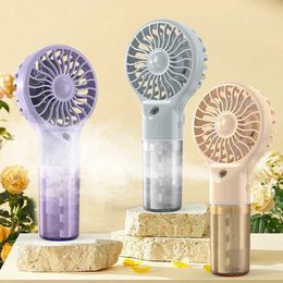 Other Appliances New handheld mini air conditioner USB charging portable humidifier atomizer cooling spray humidifier fan for home/office J240423