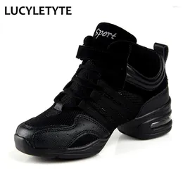 Dance Shoes Sneakers Women Sports Feature Soft Outsole Breath Woman Practise Modern Jazz