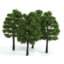 Bottles 1:100 Model Tree DIY Decorate Green Plastic 20 Pcs Building Highly Simulated Micro Landscape Train