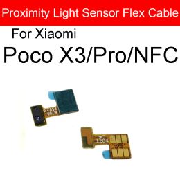 Cables For Xiaomi Pocophone POCO X3 Pro X3 NFC Proximity Ambient Light Sensor Flex Cable Ribbon Replacement Parts