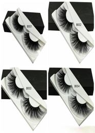 3d mink eyelashes long full natural makeup false lashes crisscross 25mm wispies fluffy extensions fashion tool8979738