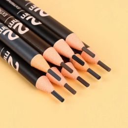 Enhancers 1PC Eyebrow Pencil Tattoo Waterproof Eye Brow Pencil Tint Makeup Cosmetics 6 Colours Microblading Long Lasting Eyebrow Pen