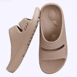 Slipper Bebealy Orthopedic Women Flat Sandals Summer 2024 Beach Sandals Casual Home Slippers Bathroom Cloud Sandals With Arch SupportL2404