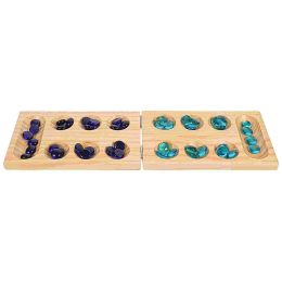 Sets Mancala Adult Toy Training Chess Wood Plaything Thinking Puzzle Game Foldable Wooden Logic Travel Kids Bike