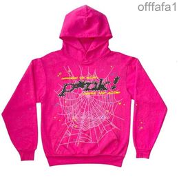 Designer Spider Hoodie Mens Thug Young Pink 555555 Men Women Hot Net Sweatshirt Web Graphic Sweatshirts Pullovers Hoody LNJU