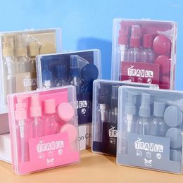 Storage Bottles Portable Perfume Women Travel Cream Makeup Kit Toiletry Bottle Cosmetic Container Set Empty