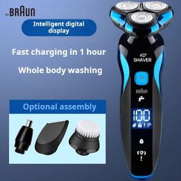 Originai 5320s Electric Shaver 4D For Men Hair Clipper USB Rechargeable Professional Trimmer Cutter 240410