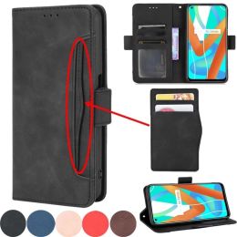 Cases For Xiaomi Redmi 12C 13C Flip Type Phone Case for Xiaomi Poco C65 Folding Leather MultiCard Slot Full Cover Wallet Type Cover